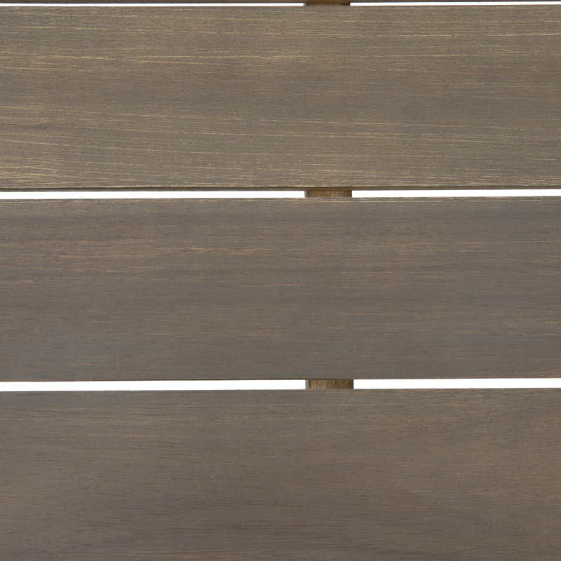 Table d'appoint en bois Channing, gris