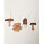 Handmade Wood Shatterproof Holiday Shaped Ornament