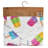 Rae Dunn: Kids Hooded Towel & 12" Beach Ball Set - Yummy