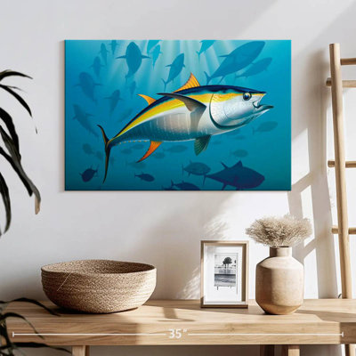 Shoal Of Yellowfin Tuna