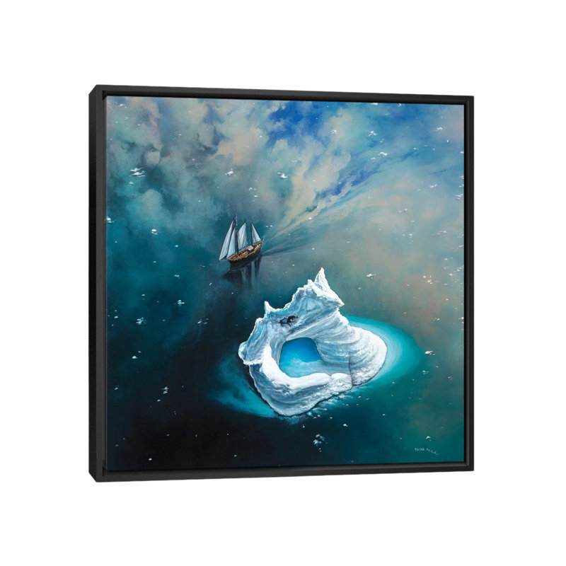 Soaring Through The Sky by ColorByFeliks - Print on Canvas, 66.04 cm H x 66.04 cm W, Black Framed