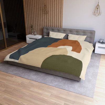 Microfiber Duvet Cover Boho Style, Design 15