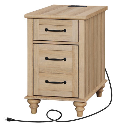 Franni Top End Table with Storage