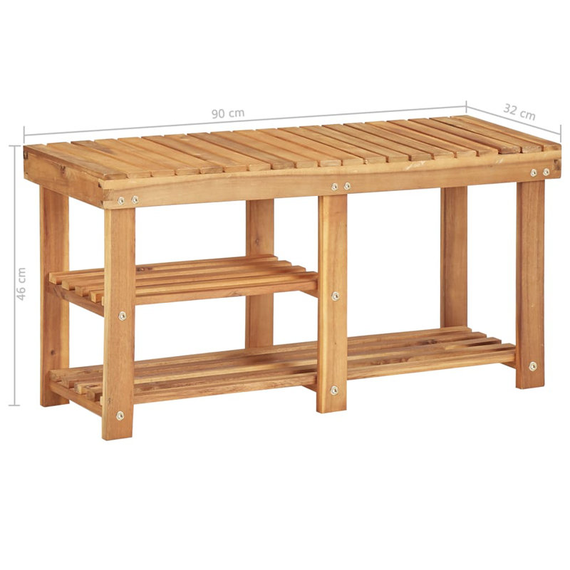 8 Pair Solid Wood Flip Down Shoe Storage