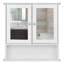 Elfrida Surface Framed Mirrored Bathroom Cabinets with Mirror and 3 Adjustable Shelves-757506940