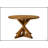 Wallace II Weathered Oak Finish Dining Table with Robust Base and Spacious Surface for Family Gatherings and Everyday Meals