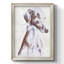 «Sitting Dog II», reproduction d'art sur toile-766755743