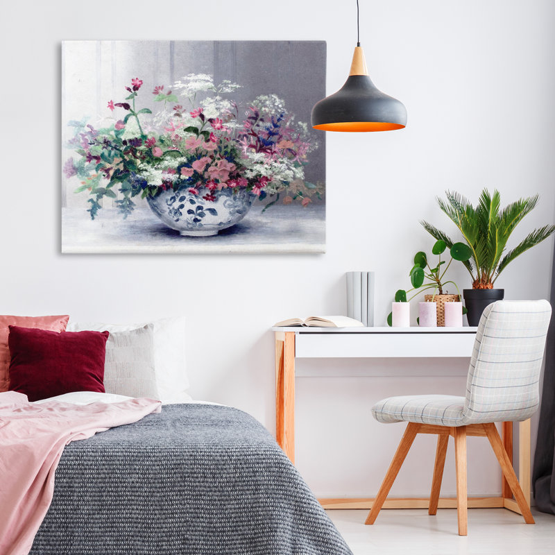 Vase Painterly Elegant, H 24 po x l 30 po