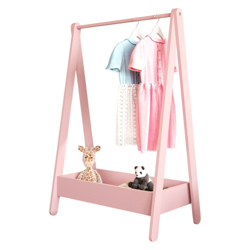 64.5cm Clothing Rack, Pink