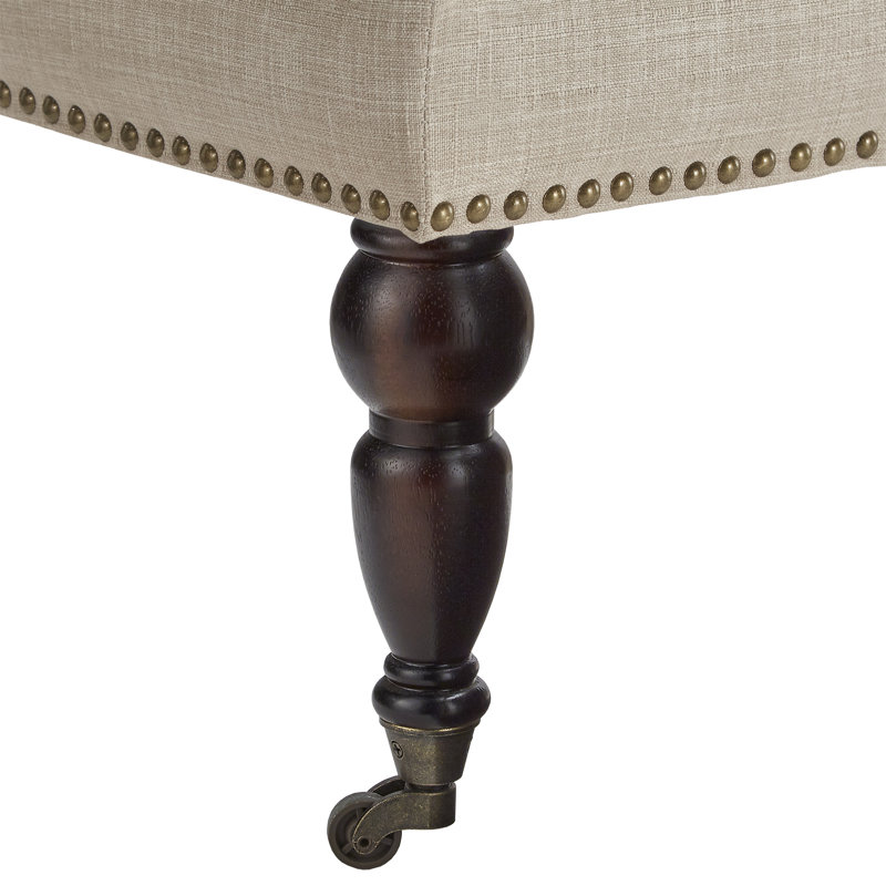 Banc rembourré Niantic, Beige