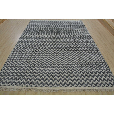 One-of-a-Kind 8'3" X 9'10" Wool Area Rug in Gray