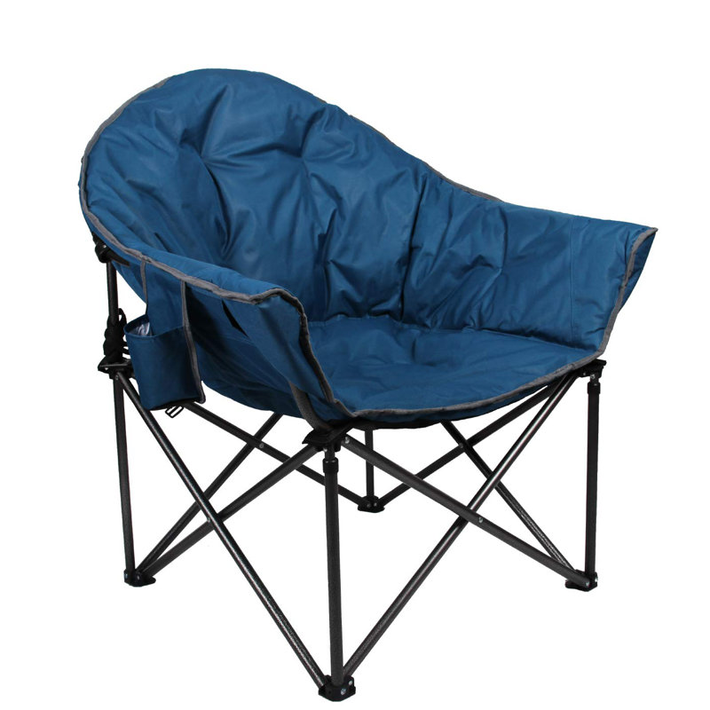 Chaise de camping pliante Mccormick, Bleu marine
