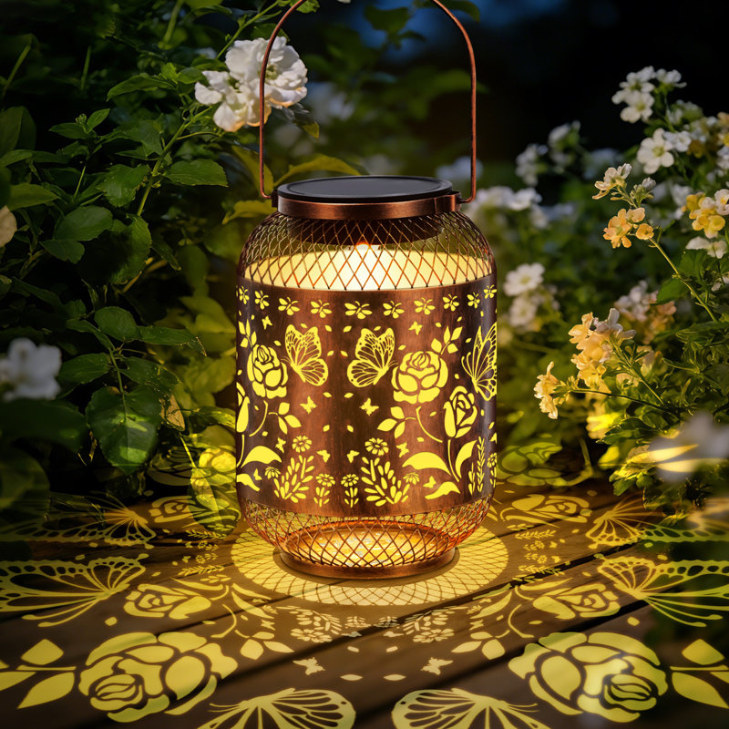 Solar Powered Integrated Led Outdoor Lantern