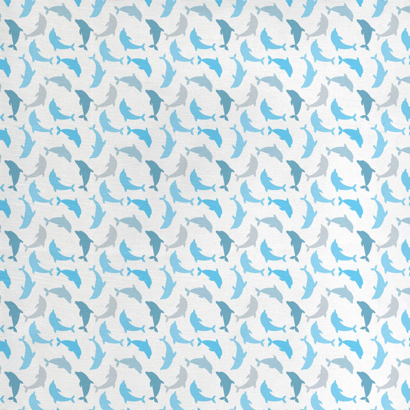 Tissu sea animaux, l 58 po x L 180 po