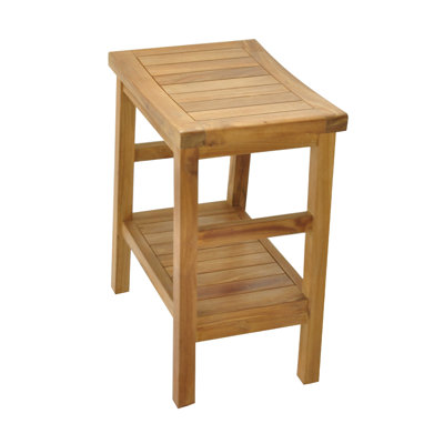 Whitman 30'' W Teak Shower Bench