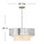 Lustre tambour unique à 8 lumières Reverie-957897981