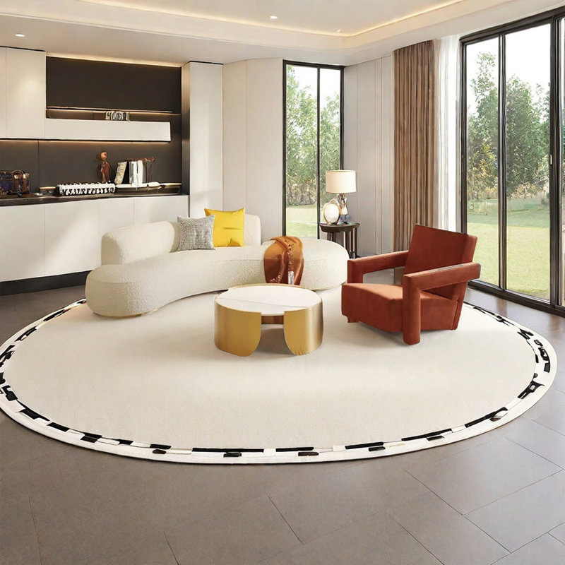 ins wind arc sofa coffee table combination