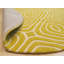 Tapis jaune en laine touffeté à la main Marla-29691853