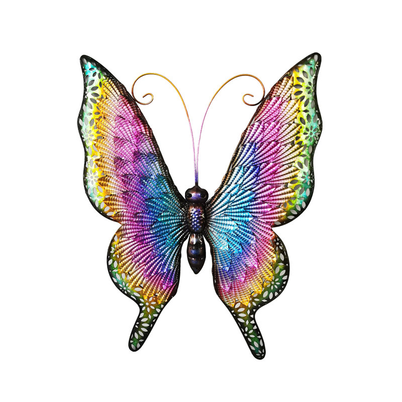 Décoration murale arc-en-ciel en métal Rainbow