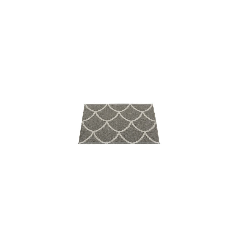 Rug KOTTE Charcoal 2.25 x 1.75 ft, Rectangle 1'8" x 2'4"