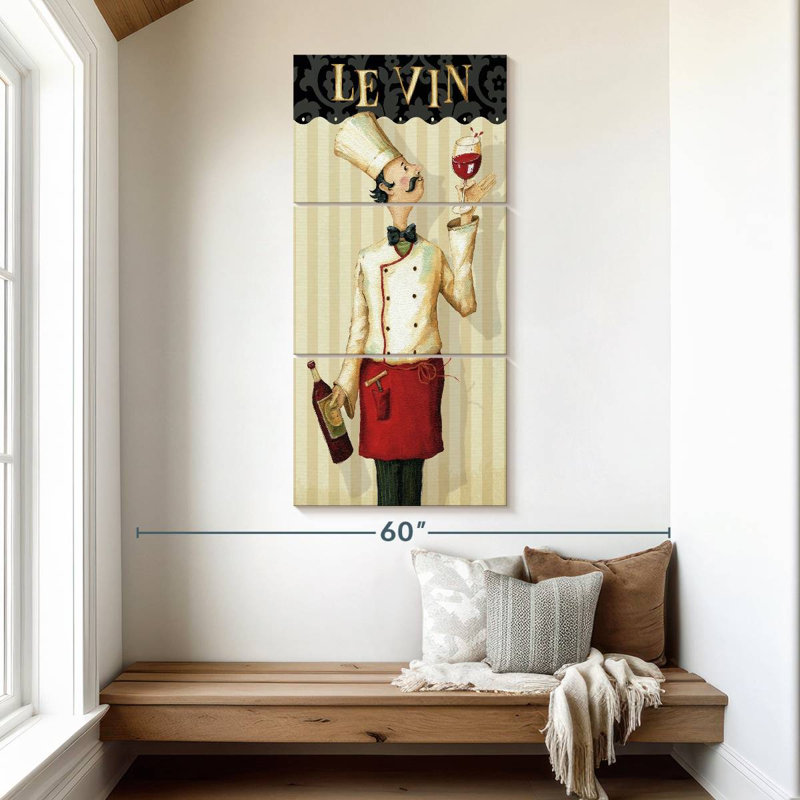 Chefs Masterpiece I, 52" H x 24" W