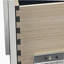 Armoire de chevet à traitement de surface blanc perle