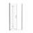 1/4" Tempered Glass Universal Shower Door With Pivot - 1 3/8" Adjustable, 36000 Times Verified For Enjoyable And Leak, , Aluminium Alloy Tested Leakage, Smooth System, Finish,-118139168