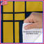 Housse de couette jaune et bleue-130504897