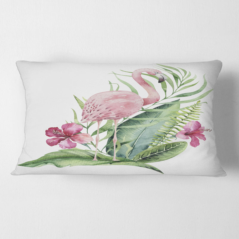 Floral Throw Pillow