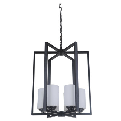 Keisuke 6 - Light Geometric Chandelier