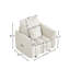 Fauteuil d'appoint en tissu 38 po avec siège moelleux-1995824224