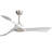 Kemp 52'' 3-Solid Wood Blade Modern Propeller Ceiling Fan with Remote Control and no Light-2083087594