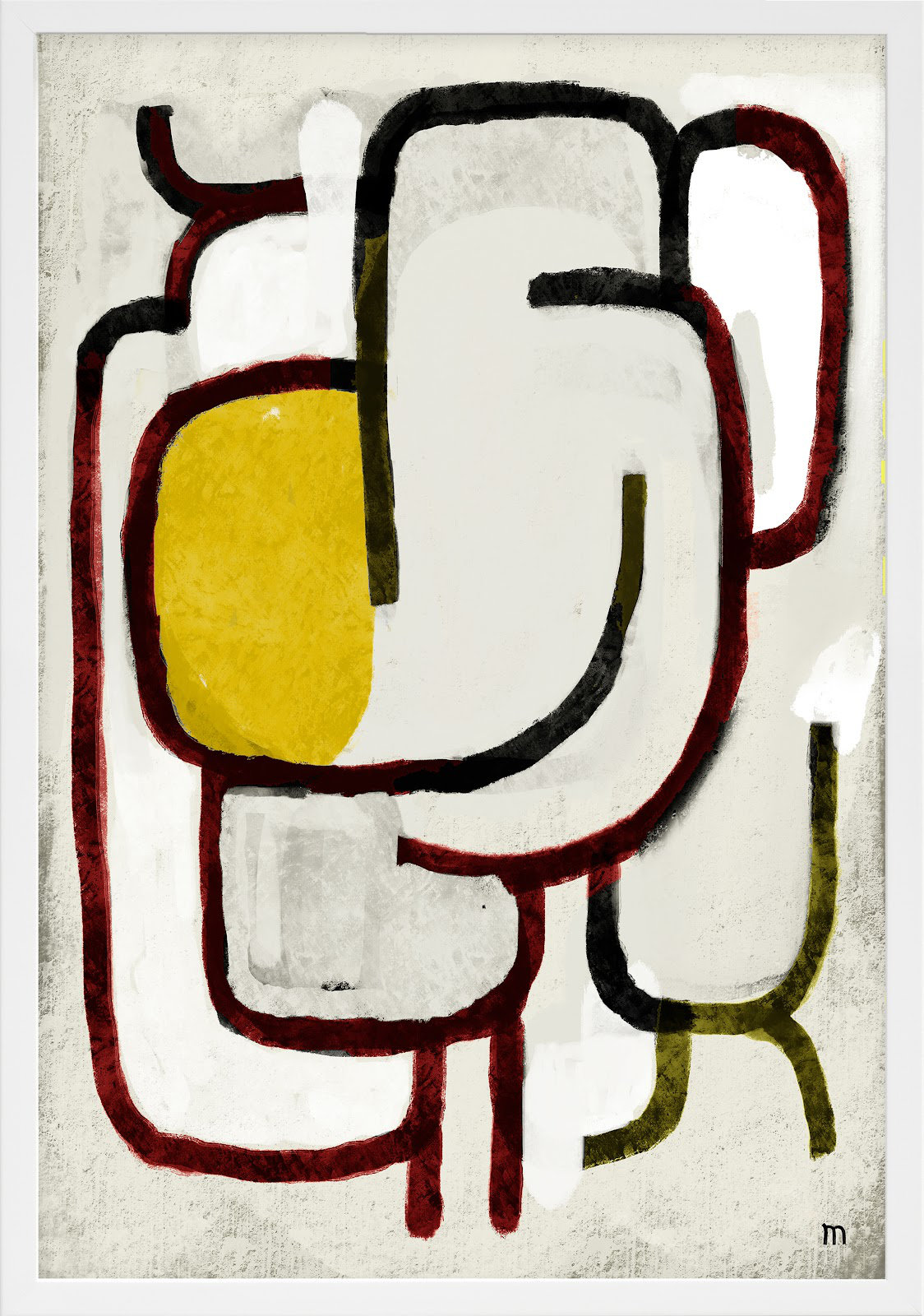 Lost In The Woods by Studiom, 20" H x 14" W x 1.25" D, White