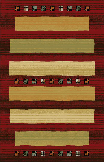 Marti Performance Striped Indoor Rug, 10' x 13'