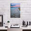 «Cape Cod Moonset» par Patrick Zephyr, art mural sur toile-101600887