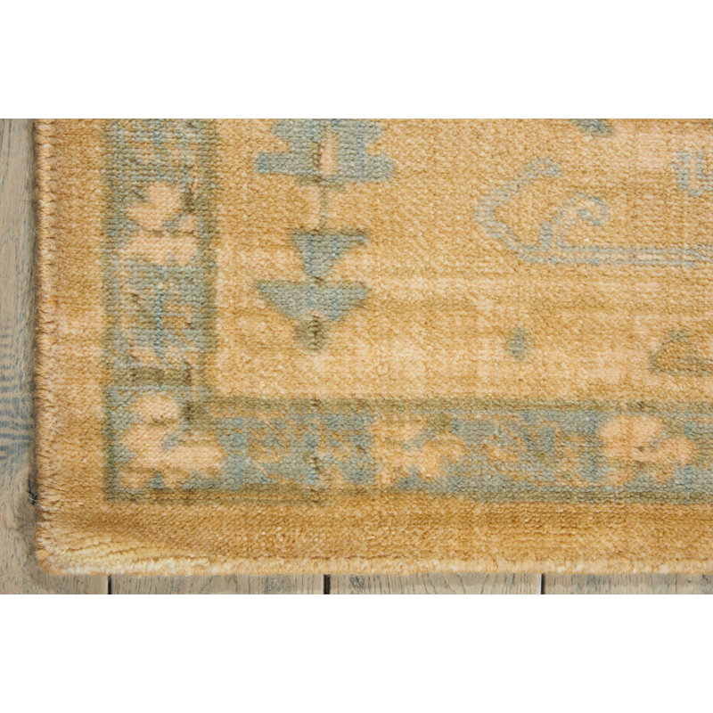 Moroccan Southwestern Area Rug in Sand, Rectangle 7'3" x 9'9"