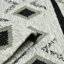 Tapis ivoire / noir Oneil-975379826