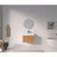 Meuble-lavabo mural de 24 po avec lavabo, armoire de salle de bain flottante murale avec contreplaqué intégré