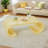 Cream omelet end table-110543361