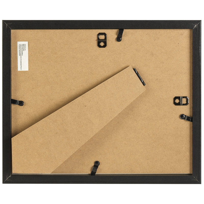 Black Picture Frame with Mat