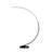 Yunus 74'' LED Arched Floor Lamp-250337612