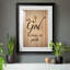 «All Things possible» - Art textuel avec cadre photo-2120007275-2120007274