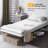 14 In. Floating Bed Frame With Usb Charging Station/Led Light-1216028175