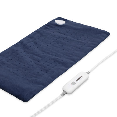 Jeté électrique chauffant avec 6 niveaux de chaleur et molleton corail auto-off 4H et cadeau de Noël lavable à la machine pour lit / canapé / bureau