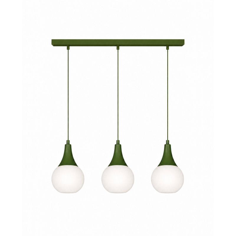 LACRIMA KHAKI 1-LIGHT PENDANT, 60, 3