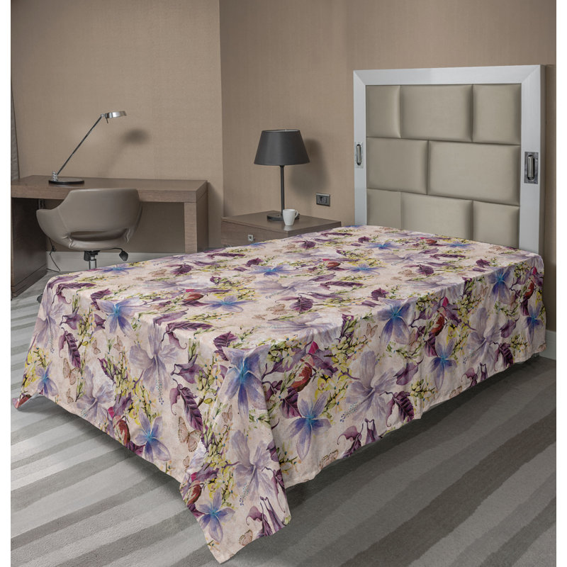 Drap plat Ambesonne, Drap plat simple