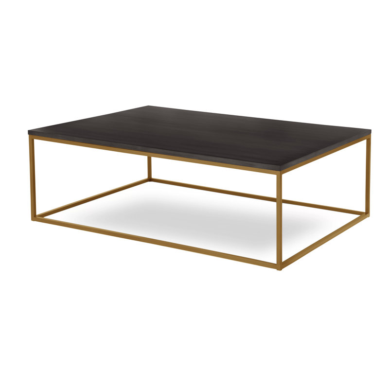 Chaplin Solid Wood Top Coffee Table, Alpine, Harvest