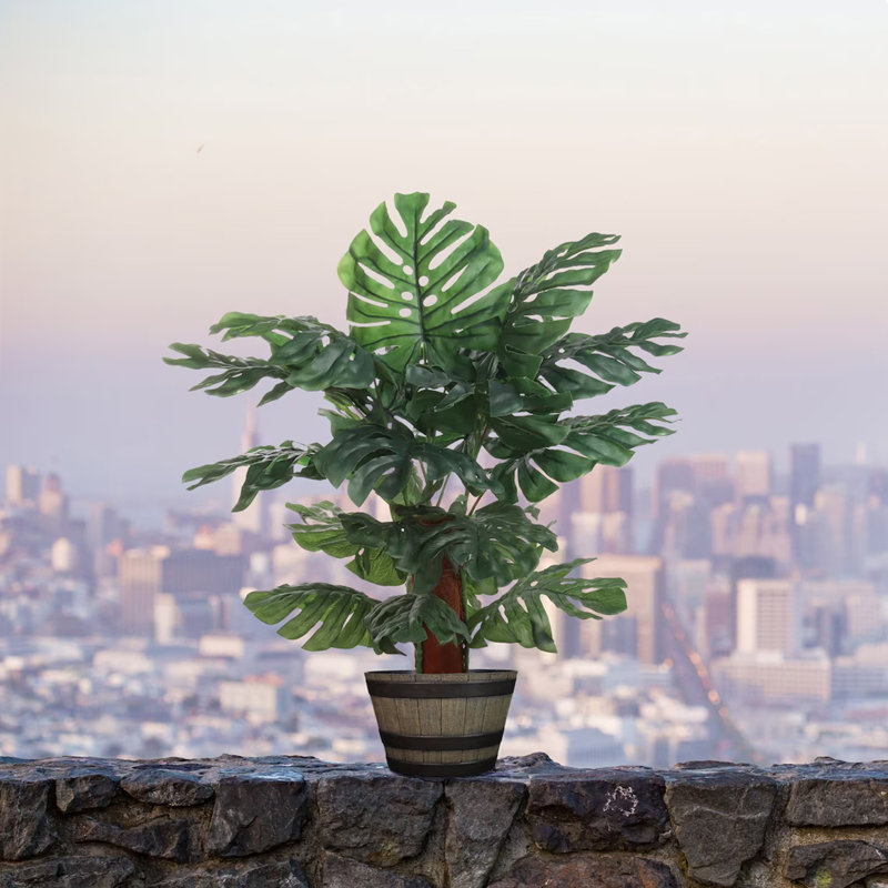 Philodendron artificiel en pot 24 po