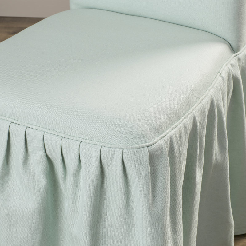 Vanity 18.9'' H Upholstered Side Chair, Robins Egg Blue