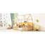 Lit simple avec bande à DEL et rangement pour vêtements - Option pratique-2077065384